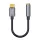 Baseus L54 USB Type-C - 3.5mm jack audio adapter kábel szürke (CATL54-0G) DAC