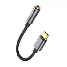 Baseus L54 USB Type-C - 3.5mm jack audio adapter kábel szürke (CATL54-0G) DAC