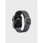 Apple Watch 38/40/41 mm Uniq Aspen fonott szíj szürke
