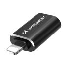 Wozinsky WALA-01 Lightning - USB-A OTG Adapter - Fekete