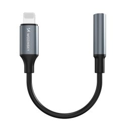 Wozinsky WALJ-01 Lightning adapter - 3.5mm mini jack - black