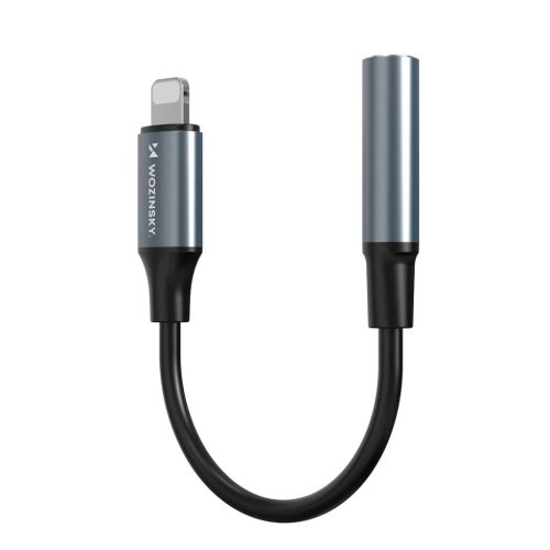 Wozinsky WALJ-01 Lightning adapter - 3.5mm mini jack - black