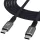 Wozinsky WPS-UY41S USB-C Thunderbolt 4 Kábel 240W 1m 4K - Fekete