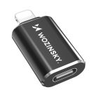 Wozinsky WALC-01 Lightning to USB-C Adapter - Fekete