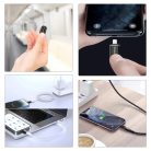 Wozinsky WALC-01 Lightning to USB-C Adapter - Fekete