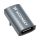 Wozinsky WPKF-01 szögletes USB-C - USB-C 40Gb/s 240W 8K OTG adapter - szürke