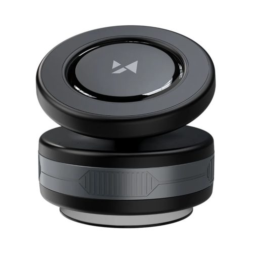 Wozinsky WUSQ-01 műszerfalra erősíthető autós telefontartó Qi töltővel MagSafe kompatibilis - fekete