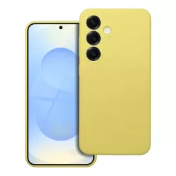 Honor X6c tok Szilikon 2mm citromsárga tok