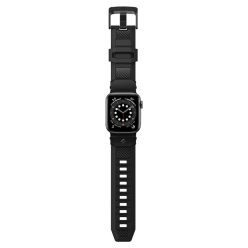   Spigen Rugged  Apple Watch 3 / 4 / 5 / 6 / 7 / 8 / SE (38 / 40 /41 mm) szíj matt fekete