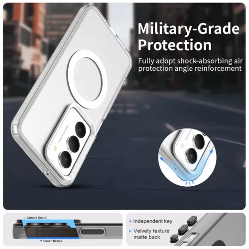 Xiaomi Redmi 15 4G / Redmi 15 5G Techsuit CandyCase MagSafe - Fehér tok