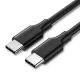 Ugreen US286 USB-C - USB-C PD QC 3A 480Mb/s 2m kábel - fekete