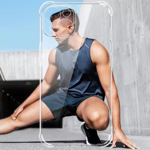 Ugreen Gel Bright Cushion védőtok iPhone 14 Plus átlátszó (LP602) tok