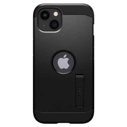 iPhone 13 Spigen Tough Armor tok kihajtható támasszal fekete