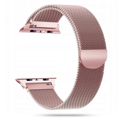 Apple Watch 4/5/6/7/8/9/10/11/SE/Ultra (42/44/45/49mm) Tech-Protect Milaneseband Óraszíj rose gold