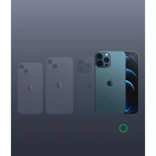 iPhone 13 Pro Max Ringke Air S Ultravékony TPU gél tok szürke (AS554E66)