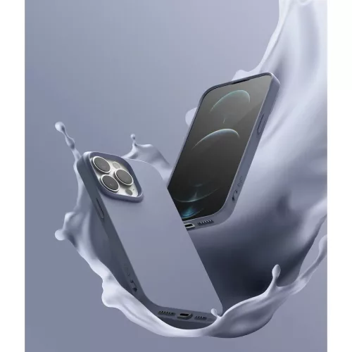 iPhone 13 Pro Max Ringke Air S Ultravékony TPU gél tok szürke (AS554E66)