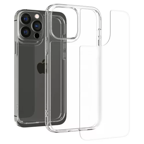 iPhone 13 Pro Max Spigen Quartz Hybrid tok Matt Clear (ACS03215)