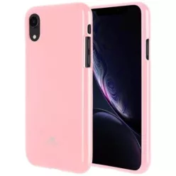   iPhone 13 Pro Max Mercury Jelly szilikon tok világos rózsaszín