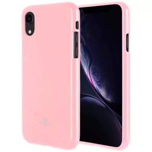 iPhone 13 Pro Max Mercury Jelly szilikon tok világos rózsaszín