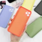 iPhone 13 Pro Max szilikon tok világos rózsaszín színben