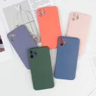 iPhone 13 Pro Max szilikon tok világos rózsaszín színben