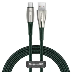   Baseus Cafule Series Metal USB - USB Type-C 66W kábel 25cm fekete (CAKF000001)