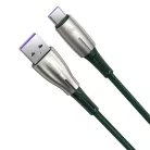 Baseus Cafule Series Metal USB - USB Type-C 66W kábel 25cm fekete (CAKF000001)