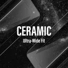 iPhone 17 Pro Max Fekete PanzerGlass® Ultra-Wide Fit Ceramic II Kijelzővédő EasyAligner-rel üvegfólia
