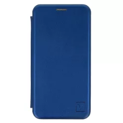 iPhone 13 Pro Max Vennus Book Elegance fliptok sötétkék