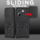 Honor 400 Smart Fekete Techsuit CamShield Series tok