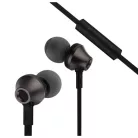 Remax Vezetékes fülhallgató mikrofonnal 3.5mm jack audio fekete