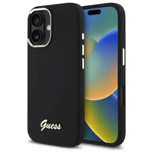 iPhone 16 Plus fekete Guess tok