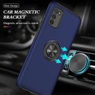 Samsung Galaxy A03s TPU tok kihajtható mágneses támasszal kék Alphajack