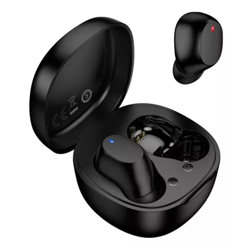 Borofone TWS Bluetooth fülhallgató BW97 Átlátszó fekete