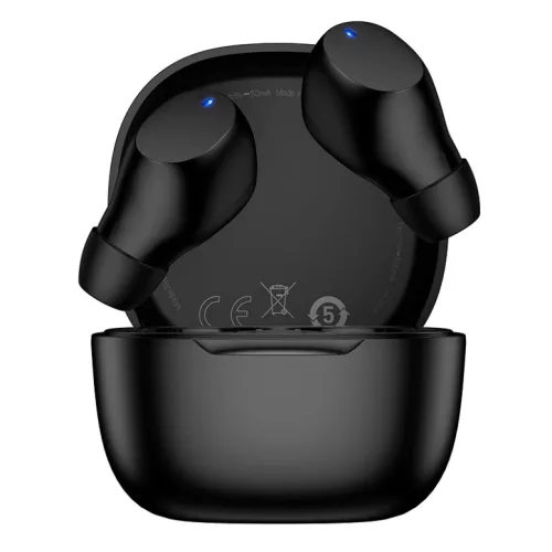 Borofone TWS Bluetooth fülhallgató BW97 Átlátszó fekete