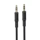 Borofone Kábel AUX BL25 Nice - jack 3,5mm to jack 3,5mm - 1 méter fekete