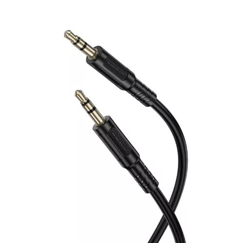 Borofone Kábel AUX BL25 Nice - jack 3,5mm to jack 3,5mm - 1 méter fekete