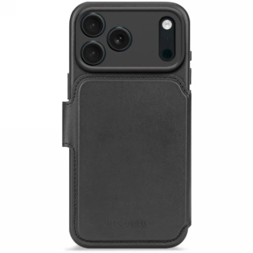 Decoded Bőrleválasztható Pénztárcás MagSafe iPhone 17 Pro Max tok - Fekete