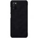 Samsung Galaxy A03S Nillkin Qin bőr fliptok fekete