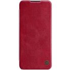 Samsung Galaxy A03S Nillkin Qin bőr fliptok piros