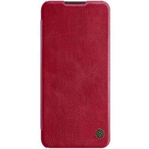 Samsung Galaxy A03S Nillkin Qin bőr fliptok piros