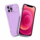 Samsung Galaxy A03S Nexeri Szilikon tok kameralencse védővel lila