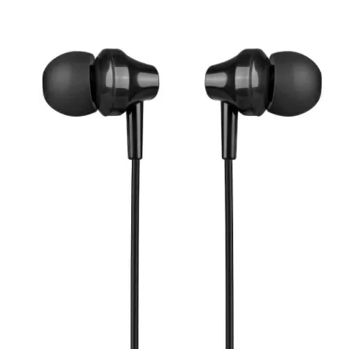 HOCO Natural Sound Vezetékes 3.5mm jack fülhallgató fekete