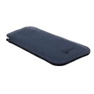 Samsung Galaxy A70/ A71/ A12/ A20s/ M51/ Note 9/ Note 10+ Nexeri Leather Pocket bőr tok XXL+ sötétkék