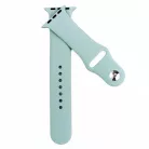 Apple Watch (38/40/41mm) szilikon óraszíj menta színű Alphajack