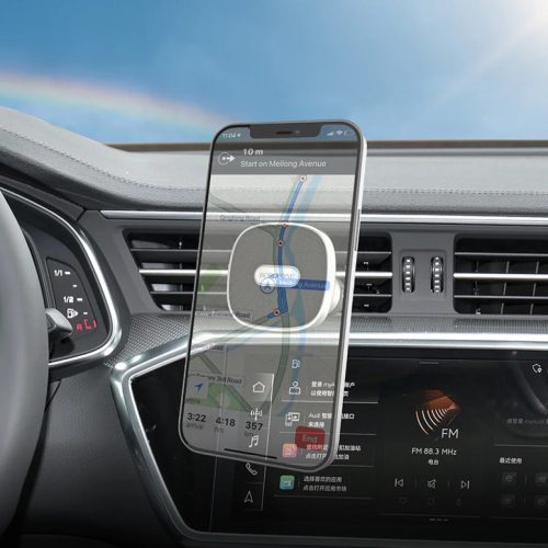 Borofone BH44 Univerzális Mágneses Autós Telefontartó Szellőzőre Fekete - Ezüst