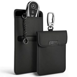   Tech-Protect KLR400 Klatka Faradaya Pouch Keyless Rfid Jeltolvajlás Elleni Tok Fekete/fekete