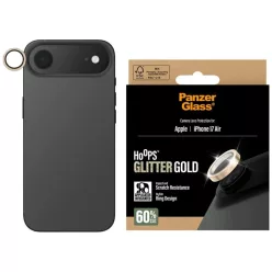   PanzerGlass Hoops Glitter Edzett Üveg Lencsevédő iPhone Air - Arany üvegfólia