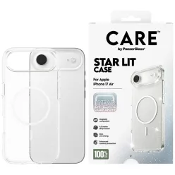   CARE by PanzerGlass Flagship Urban Explorer tok Fehér MagSafe-fel iPhone Air - Átlátszó Csillogó