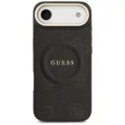 Guess Peony Hot Stamp MagSafe tok iPhone Air - Fekete